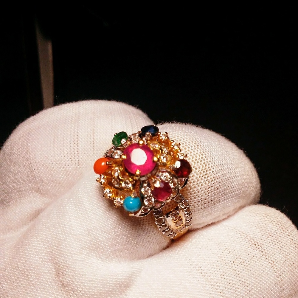 22k solid gold Royal dome ring ! - Picture 4 of 9